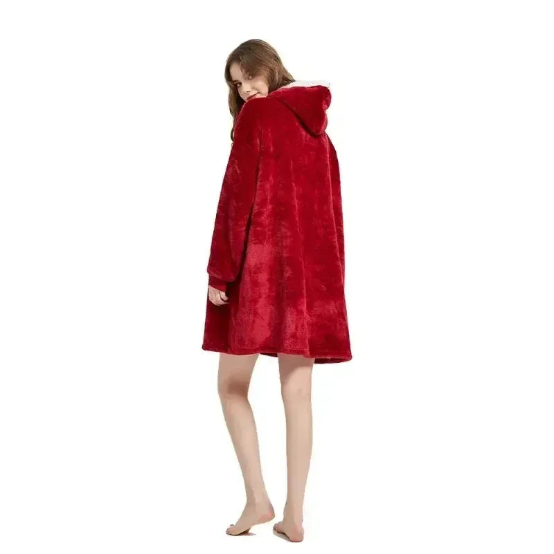 snug spirit Oversized Blanket Hoodie