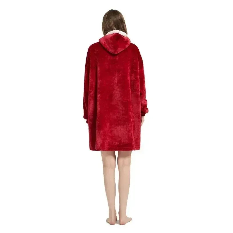 snug spirit Oversized Blanket Hoodie