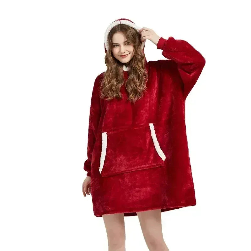 snug spirit Oversized Blanket Hoodie