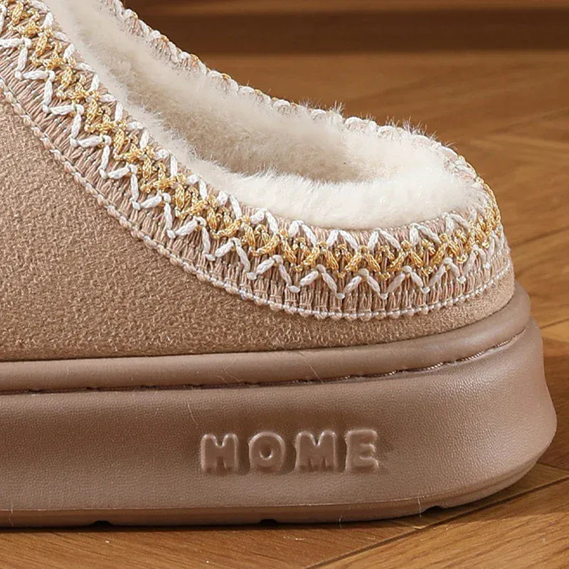 SnugSpirit Plush Fluffy Slippers