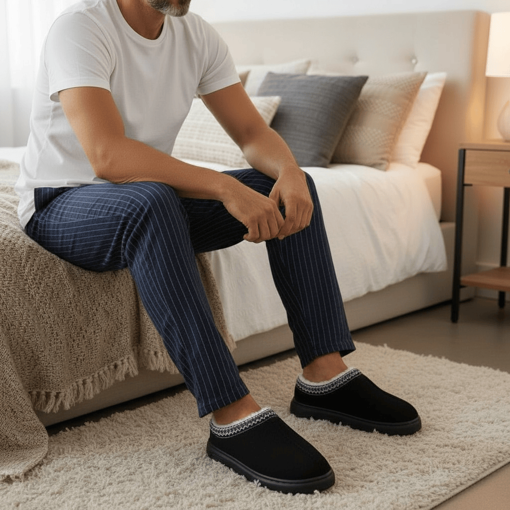 SnugSpirit Plush Fluffy Slippers